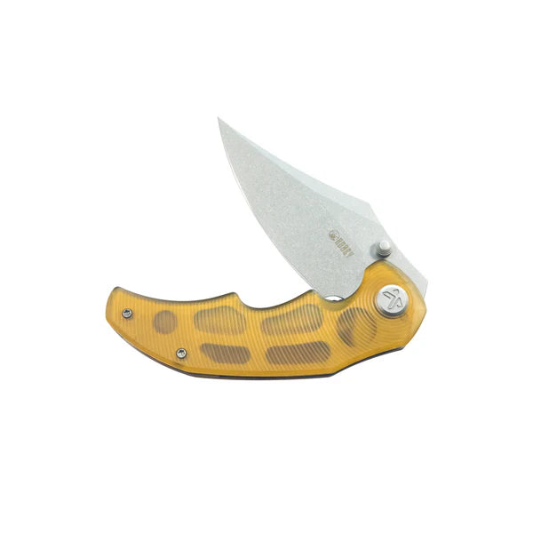 Ceto Flipper Camping Folding Knife  G-10 Handle 3.46"  14C28N Blade KU181D
