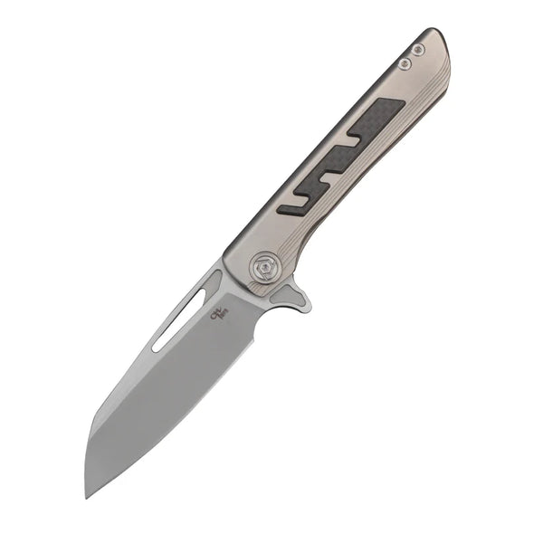 CH BUTCHER2 S35VN Ti Handle Folding Knife