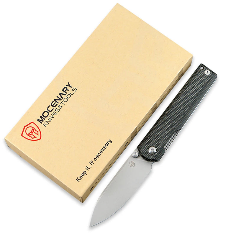 Mocenary  D2 Steel  Folding Knife  Outdoor Tool EDC